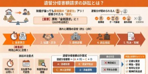 遺留分侵害額請求の訴訟とは？注意点や流れについて弁護士が解説