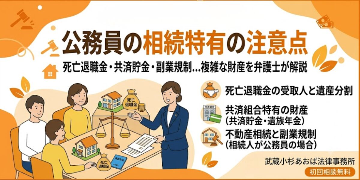 公務員　相続