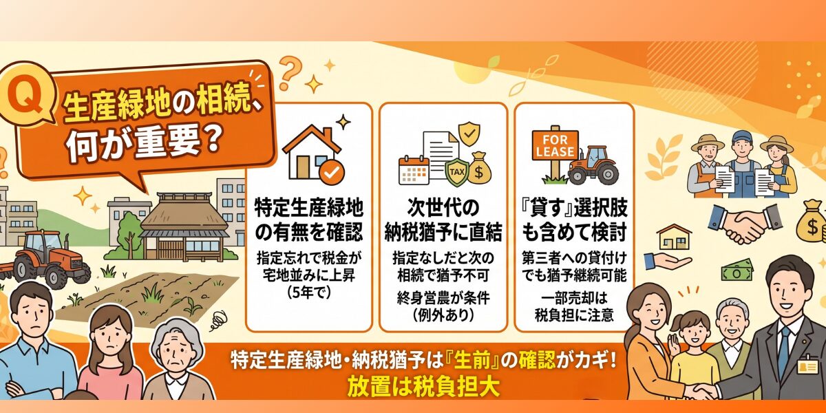 農地　相続