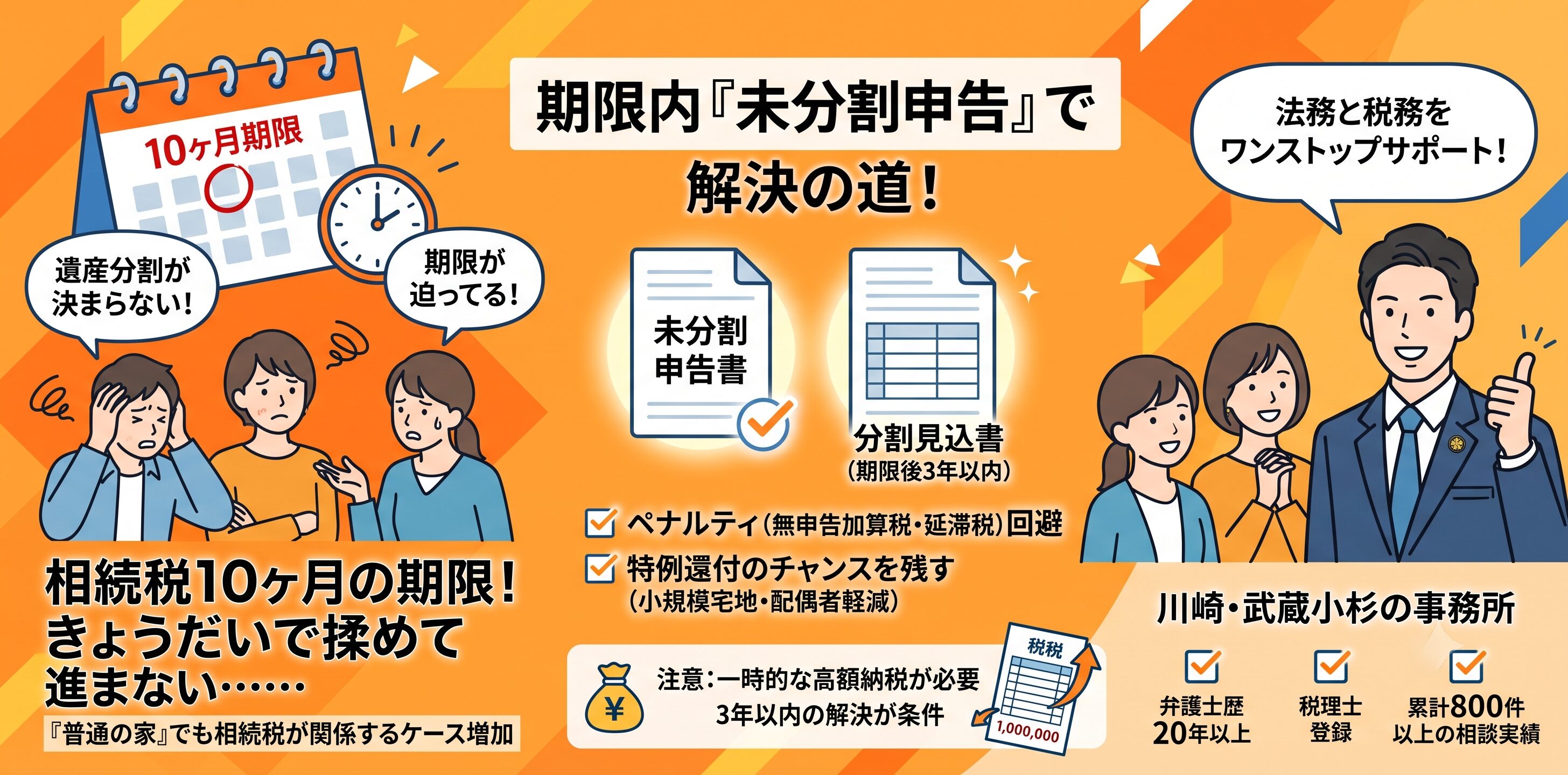 相続税申告の注意点について